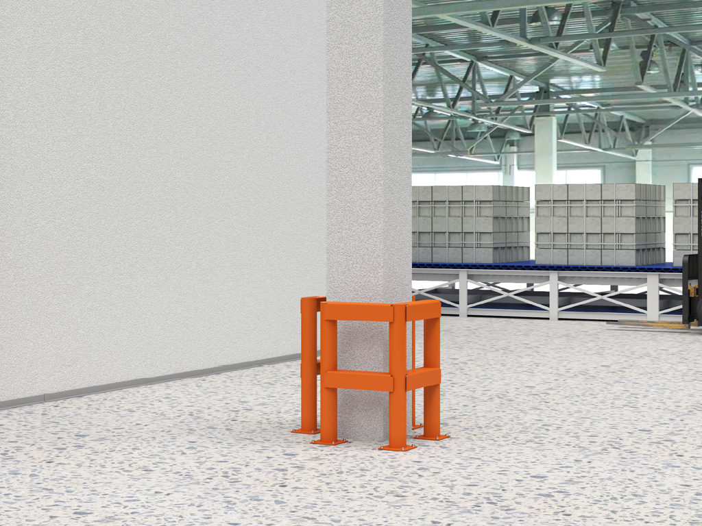 Ограждение колонн.